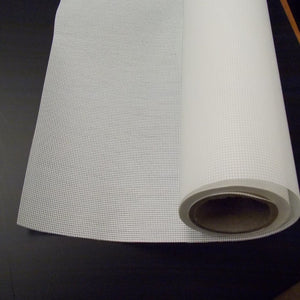 White Vinyl Mesh Base Coat